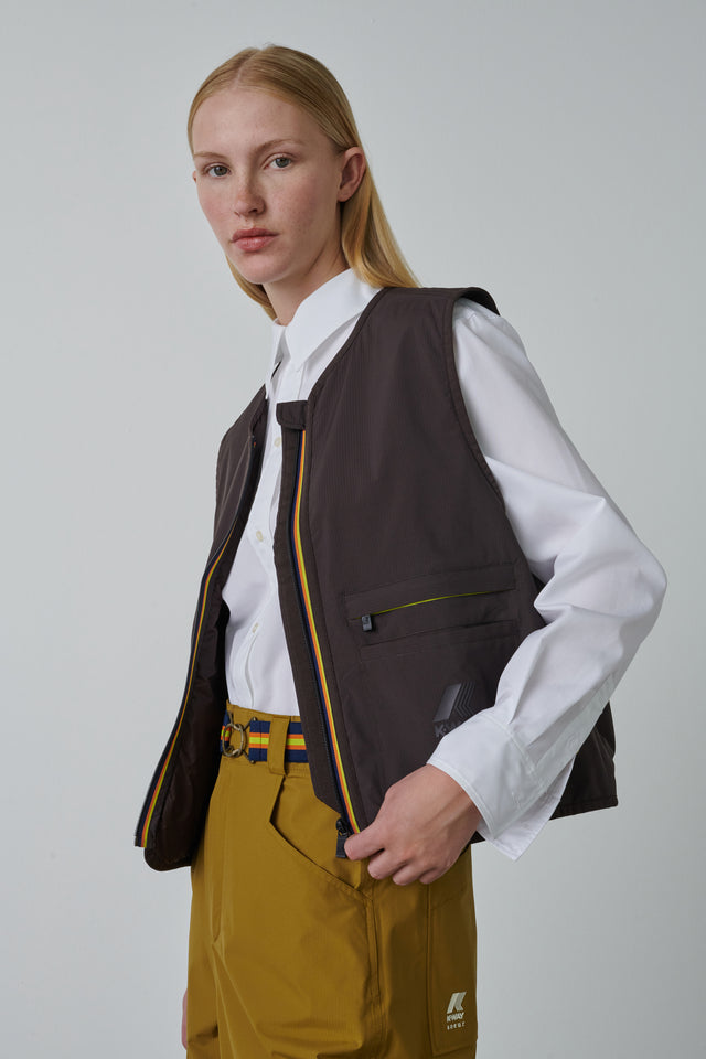 LARZAC SLEEVELESS WAISTCOAT