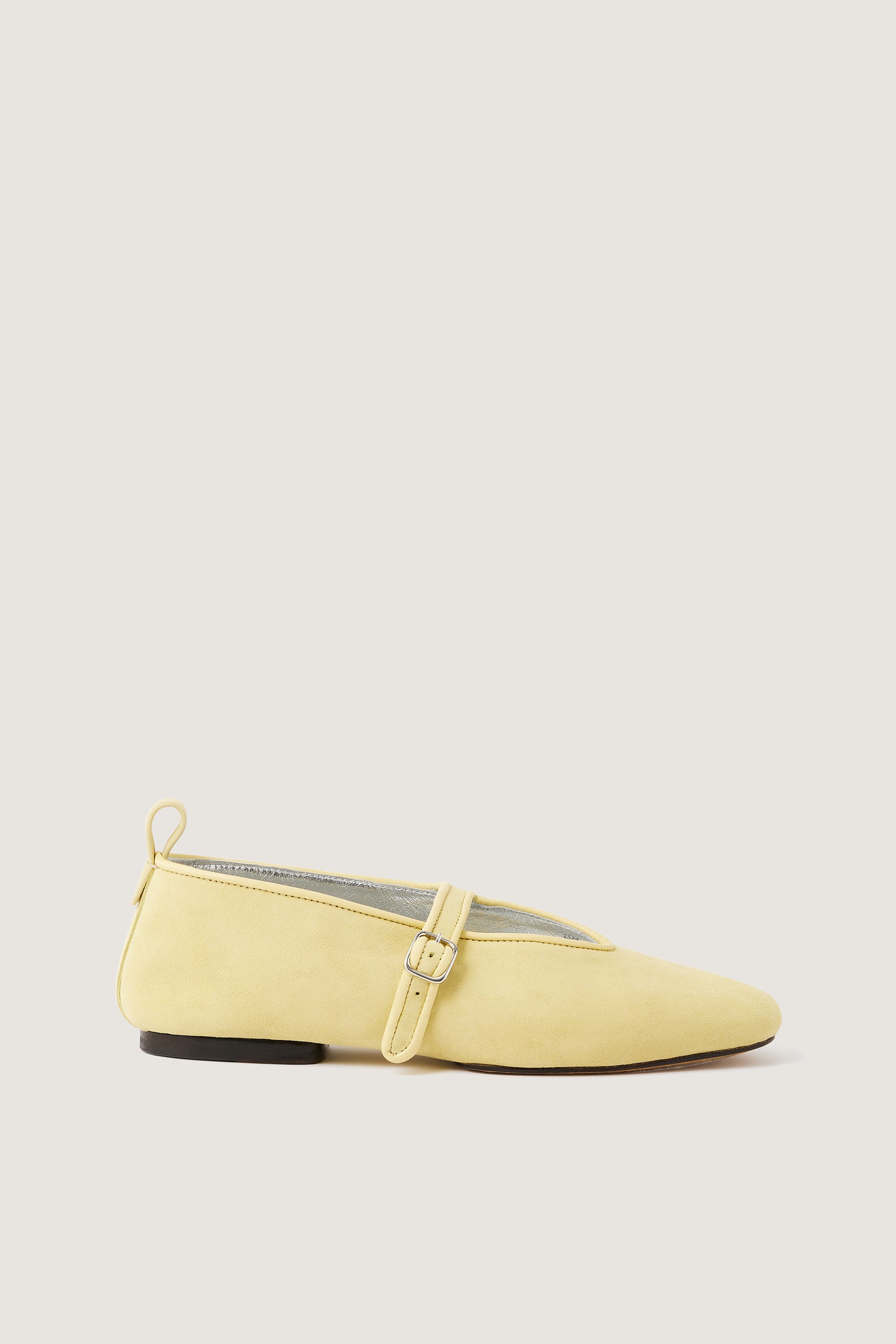 Pale yellow flats 2025